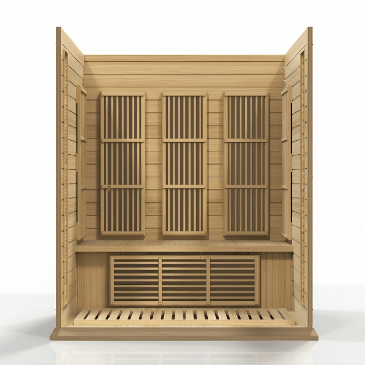 Maxxus 3-Person Low EMF Far Infrared Sauna - MX-K306-01 - Image 4