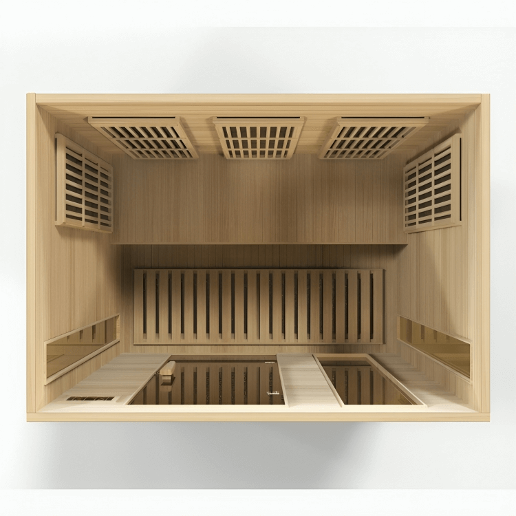 Maxxus 3-Person Low EMF Far Infrared Sauna - MX-K306-01 - Image 5