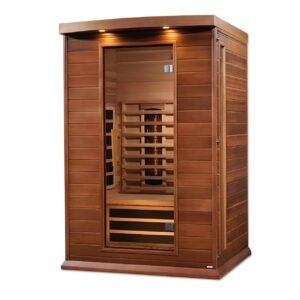 Maxxus 2-Person Full-Spectrum Near-Zero EMF FAR Infrared Sauna
