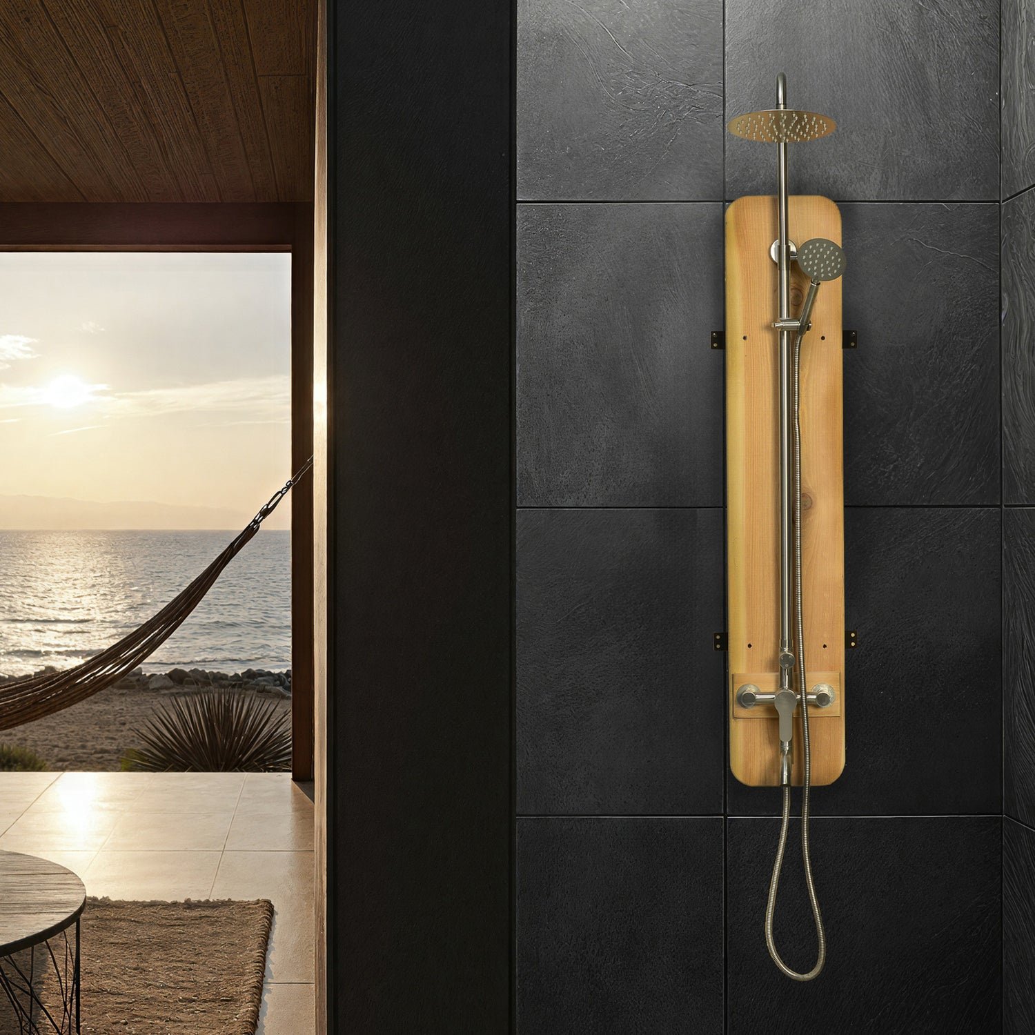 Rinse Meridian Wall Shower Polished - Image 7