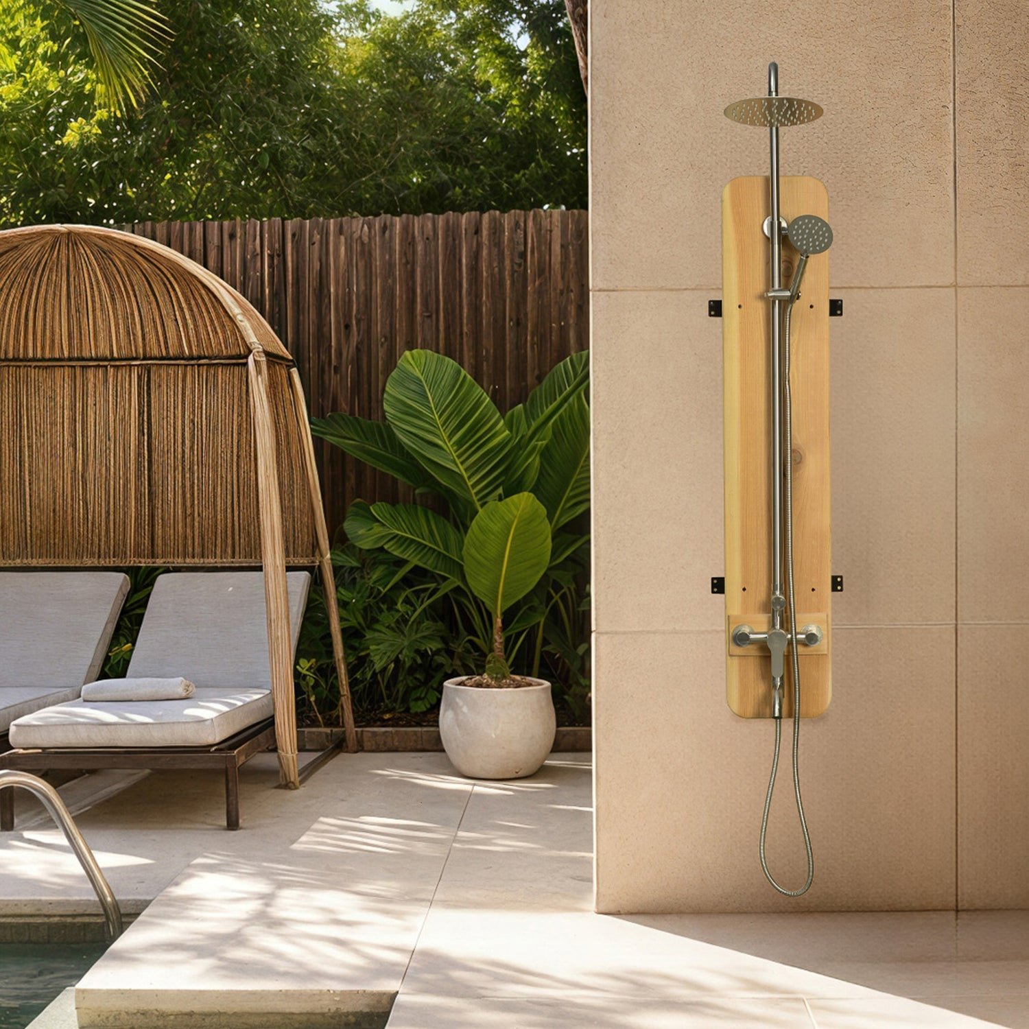 Rinse Meridian Wall Shower Polished - Image 8