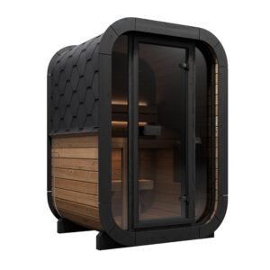 SaunaLife CL3G 2-Person Sauna with Glass Front