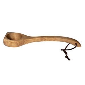 Prosaunas Wood Sauna Ladle, Oiled Birch