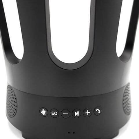 SaunaLife SaunaZone Bluetooth Speaker, Sauna Bucket, with Lights - Image 8