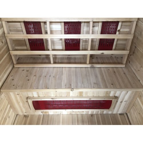 Sunray Burlington 2-Person Outdoor Infrared Sauna - Image 4