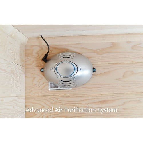 Sunray Burlington 2-Person Outdoor Infrared Sauna - Image 7
