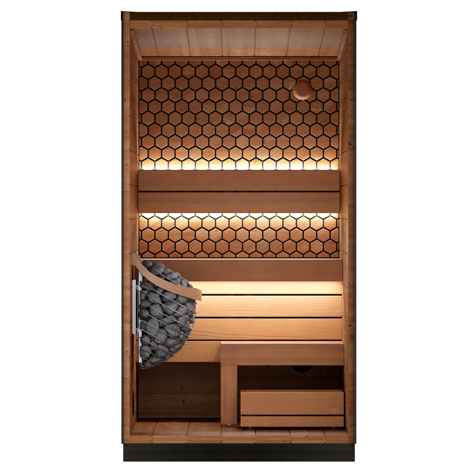 Leil Viva 120 1-Person Outdoor Sauna Kit - Image 9
