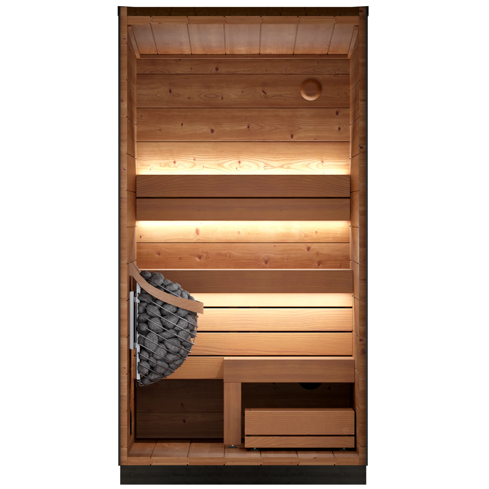 Leil Viva 120 1-Person Outdoor Sauna Kit - Image 8