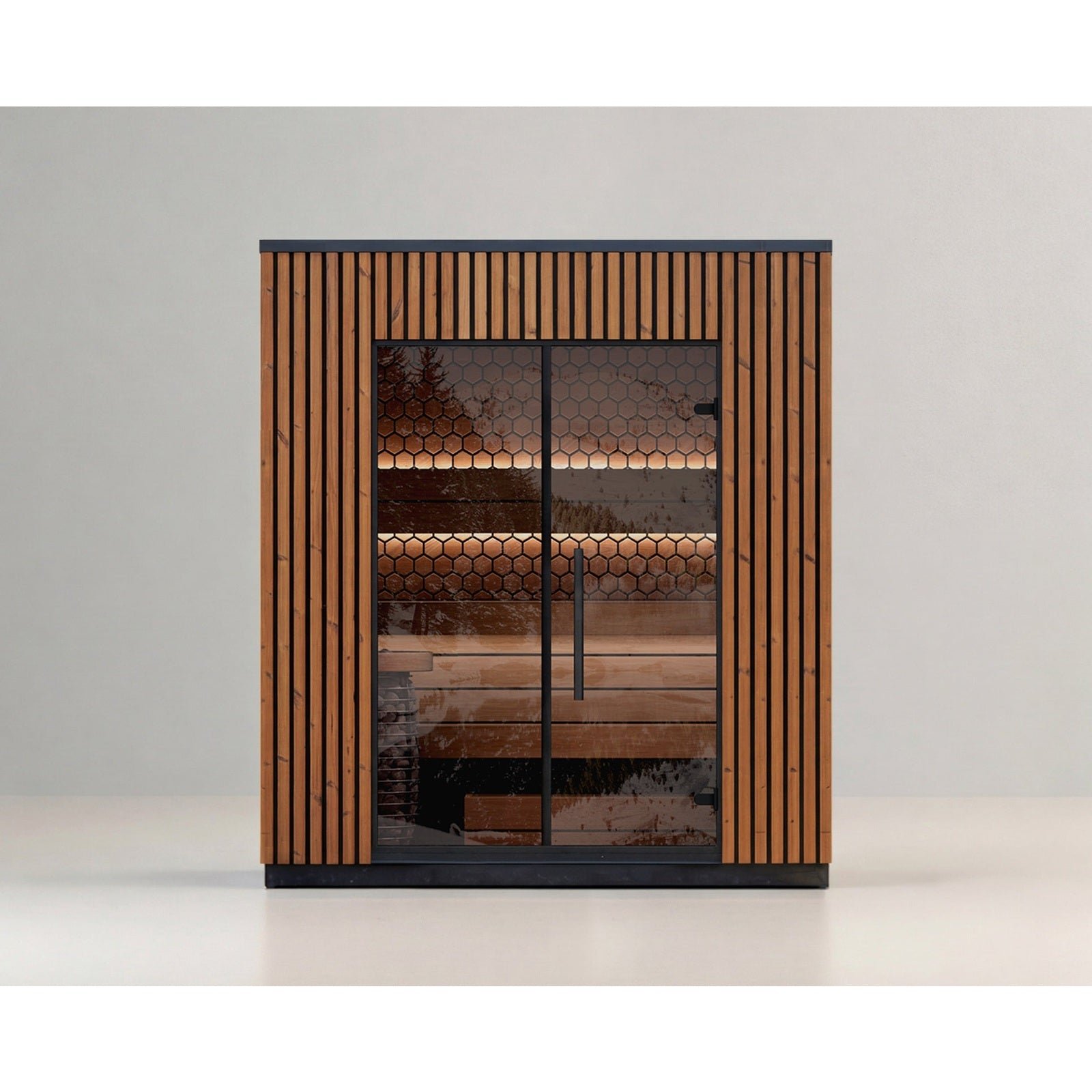 Leil Viva 210 3-Person Outdoor Sauna Kit