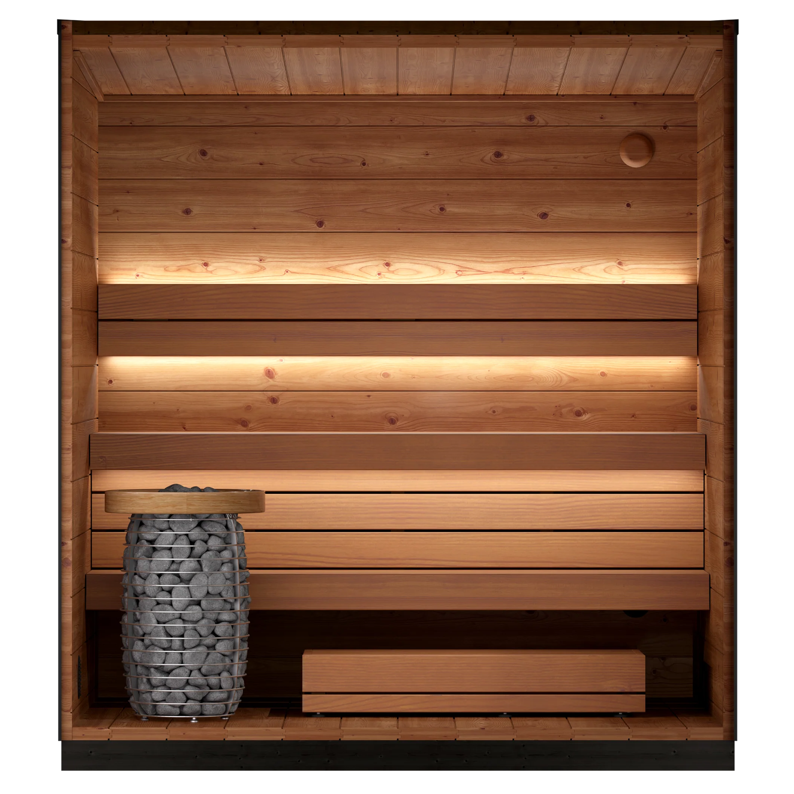 Leil Viva 210 3-Person Outdoor Sauna Kit - Image 7