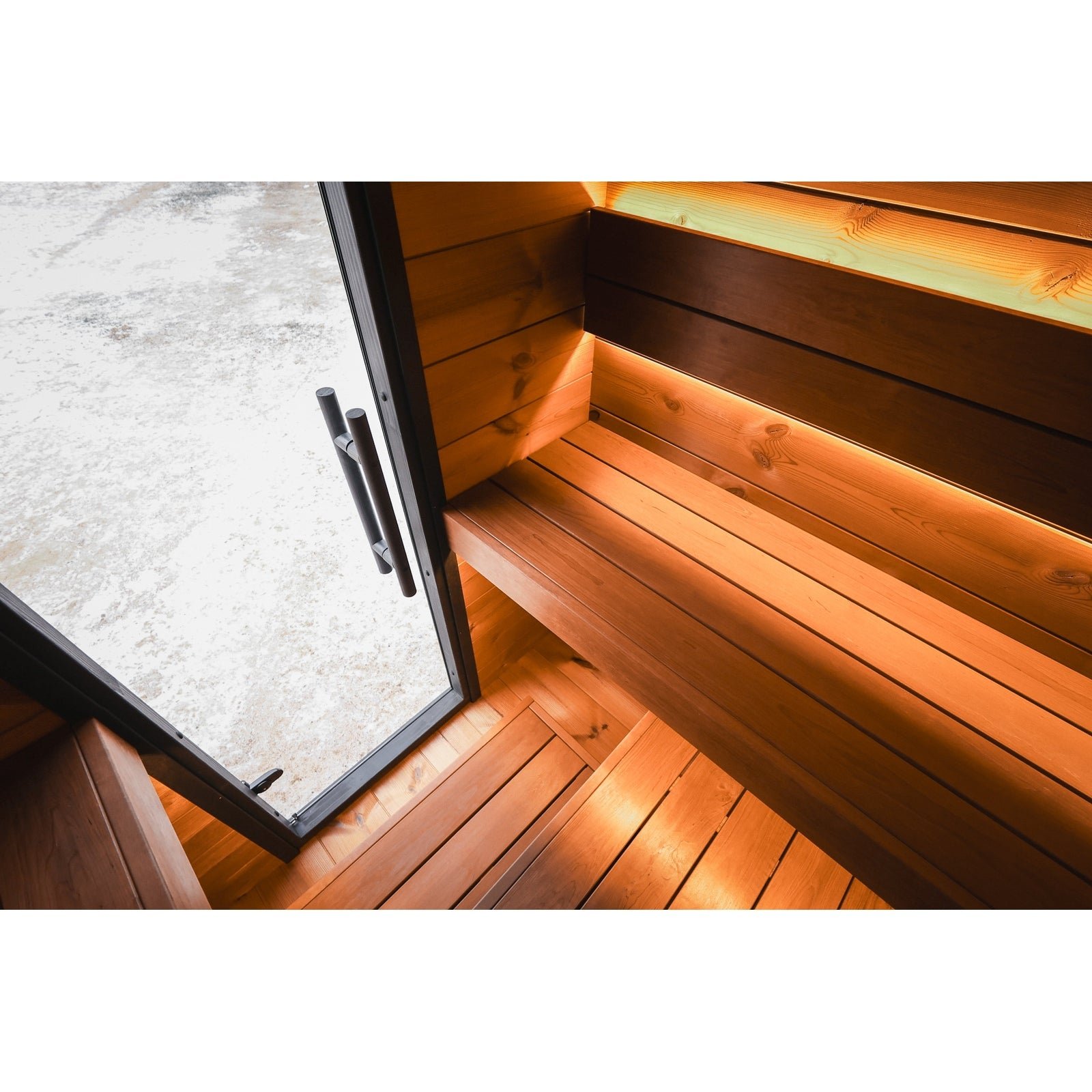 Leil Viva 180 4-Person Outdoor Sauna Kit - Image 6