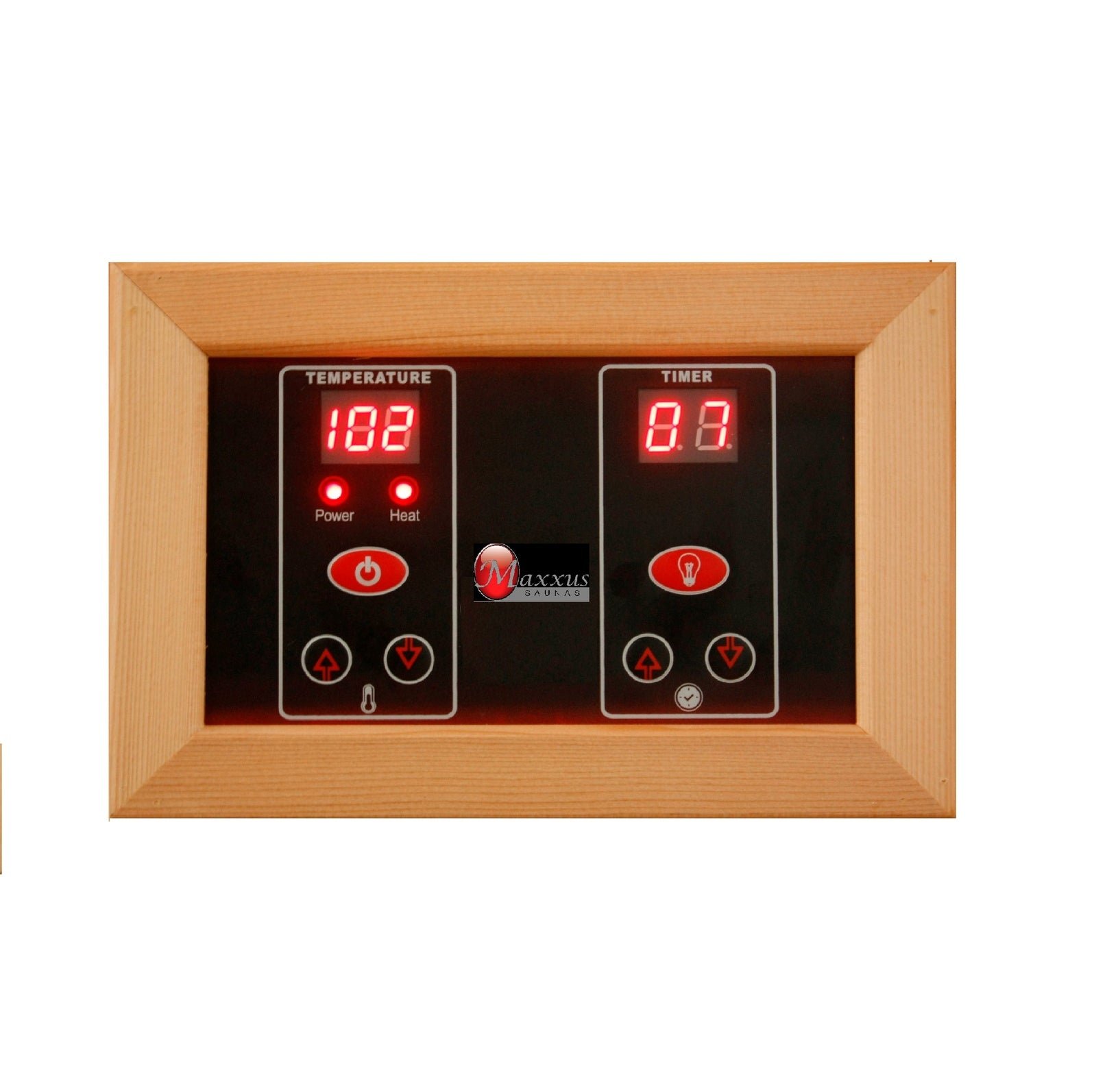 Maxxus 2-Person Full-Spectrum Near-Zero EMF FAR Infrared Sauna - Image 11