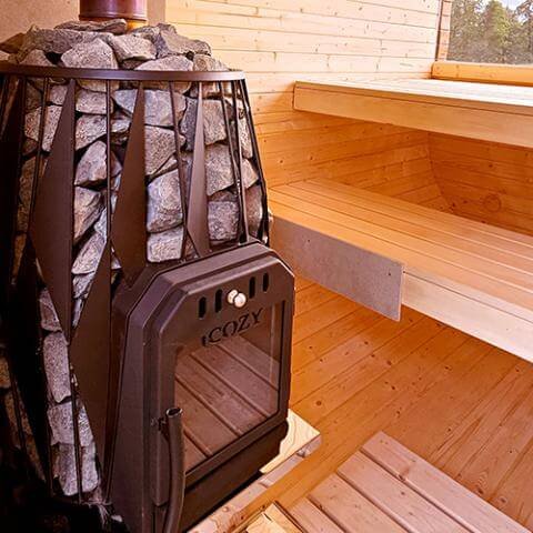 Cozy Heat OG Sauna Stove Wood Burning Sauna Stove, Up to 18kW - Image 7