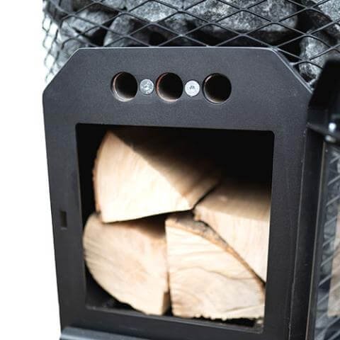 Cozy Heat Thru-Wall Sauna Heater Wood-Burning Sauna Stove, Up to 18kW - Image 6