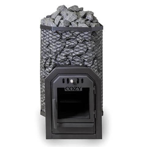 Cozy Heat Thru-Wall Sauna Heater Wood-Burning Sauna Stove, Up to 18kW - Image 5