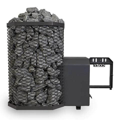 Cozy Heat Thru-Wall Sauna Heater Wood-Burning Sauna Stove, Up to 18kW - Image 14