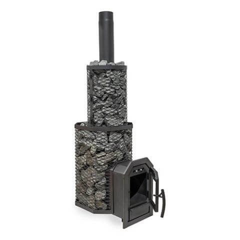 Cozy Heat Thru-Wall Sauna Heater Wood-Burning Sauna Stove, Up to 18kW - Image 11