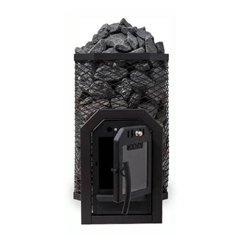 Cozy Heat Thru-Wall Sauna Heater Wood-Burning Sauna Stove, Up to 18kW - Image 9