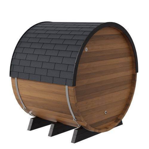 Finnmark Combination Outdoor Barrel Sauna—FD-6, Cedar - Image 7