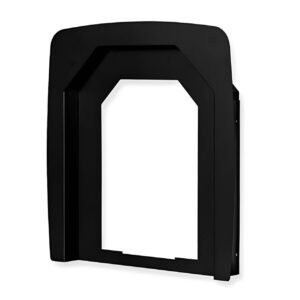 HUUM Mounting Collar for HIVE Flow LS Sauna Stoves Large - Black
