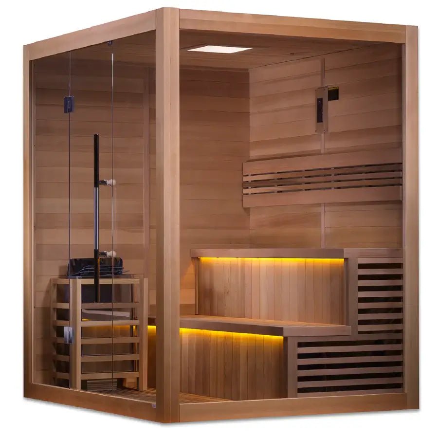 Golden Designs Kuusamo 6-Person Indoor Traditional Sauna - Image 10