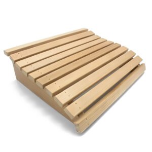 Prosaunas Thermo-Aspen Headrest SM, Sauna Headrest, 3.8" x 11" x 13.2", Small