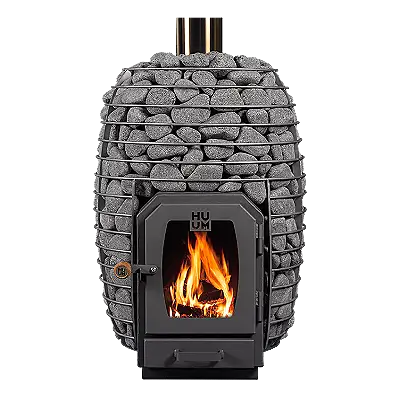 HUUM HIVE Wood Series 17kW LS Wood-Burning Sauna Stove Package - Image 3