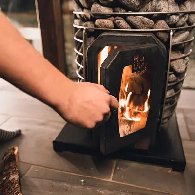 HUUM HIVE Wood Series 17kW LS Wood-Burning Sauna Stove Package - Image 4