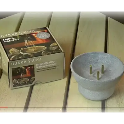 Hukka Saunamaestro Sauna Fountain and Essence Diffuser, 3 Pillars, Large - Image 4