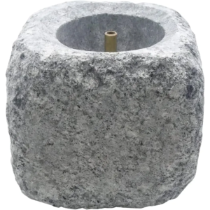Hukka SaunaSimo Sauna Fountain and Essence Diffuser, Single Pillar, Square