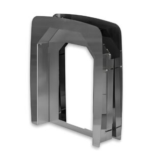 HUUM Mounting Collar for HIVE Flow Mini LS Sauna Stoves Small - Stainless Steel