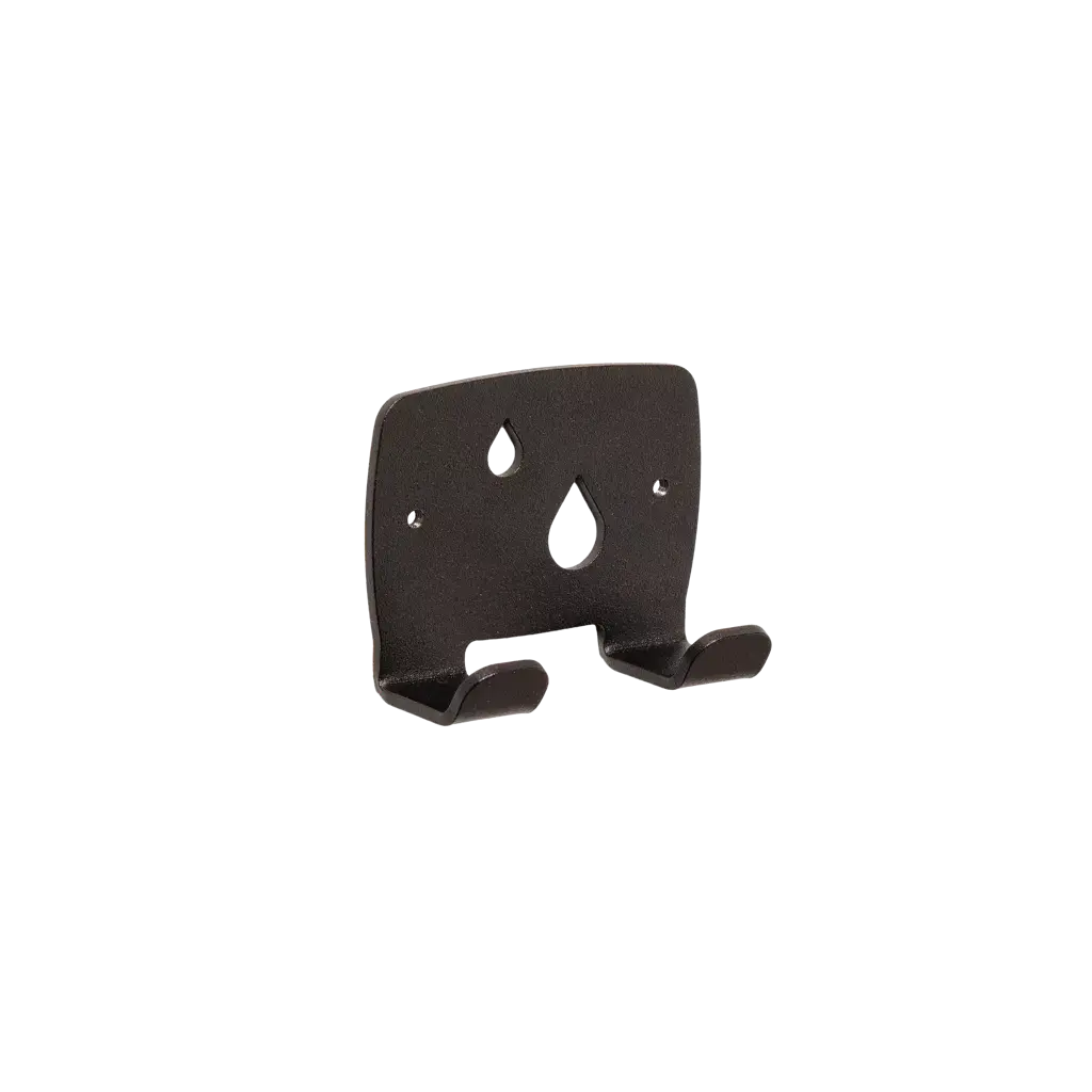 OVO Designer Towel Hook Set by HUUM, Black - Image 4