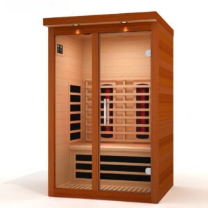 Dynamic Llumeneres 2-Person Full Spectrum Near-Zero EMF Far Infrared Sauna