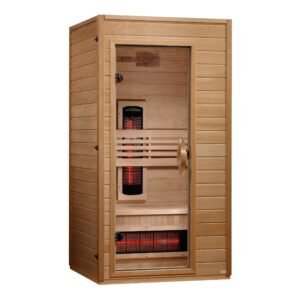 Dynamic Martin 1-2 Person Full Spectrum Near-Zero EMF Far Infrared Sauna