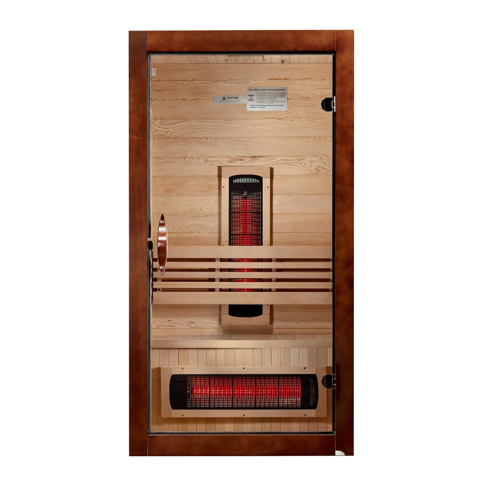 Dynamic Santorini 1-2 Person Full Spectrum Near-Zero EMF Far Infrared Sauna - Image 2