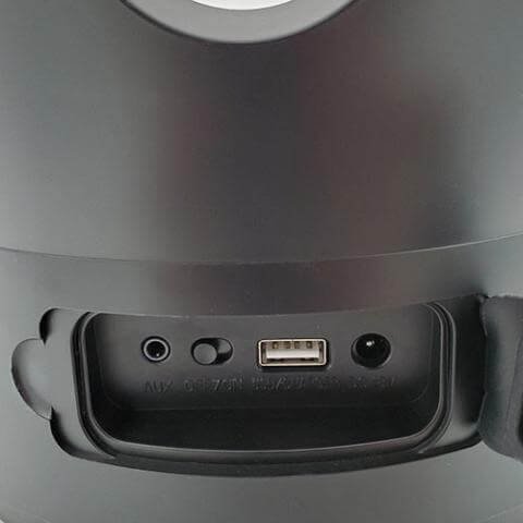 SaunaLife SaunaZone Bluetooth Speaker, Sauna Bucket, with Lights - Image 6