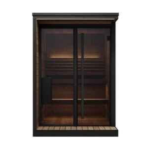 SaunaLife GL4 Outdoor Garden Luxury-Series DIY Sauna Kit, 4 Persons