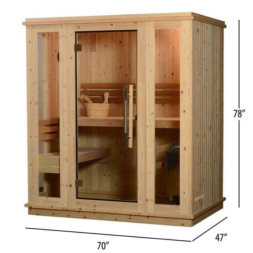 Almost Heaven Auburn 2-3 Person Indoor Sauna - Image 4