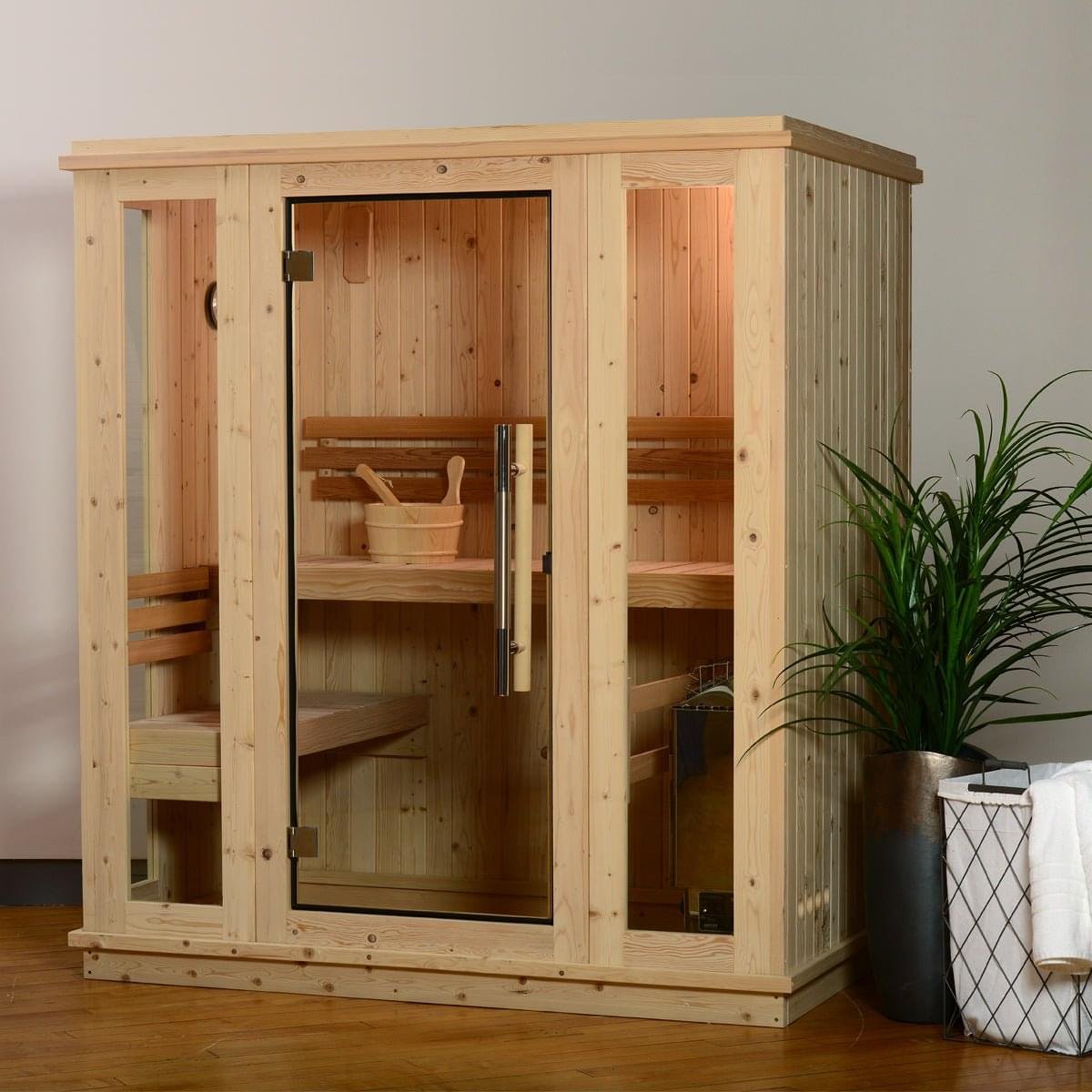 Almost Heaven Auburn 2-3 Person Indoor Sauna - Image 6