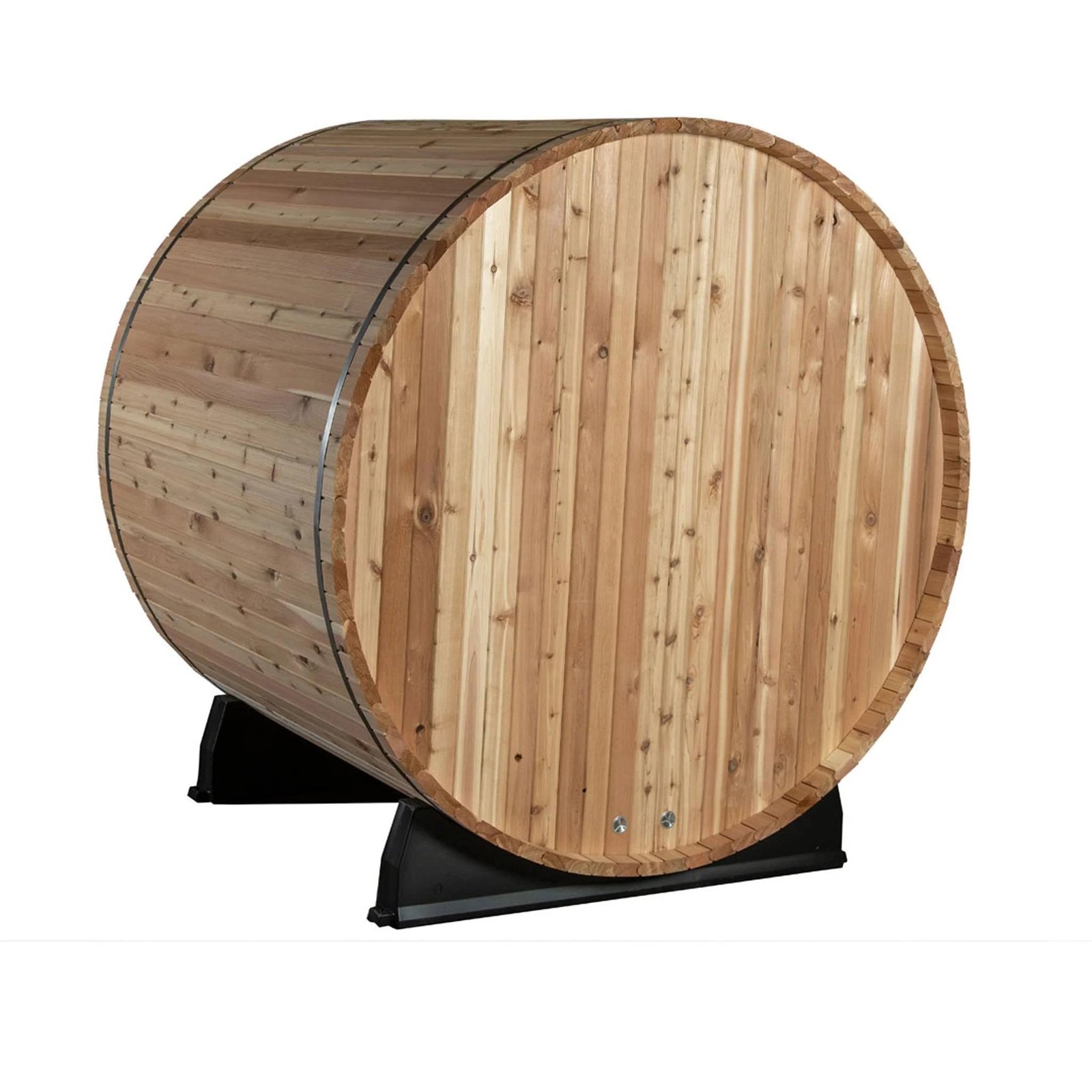 Almost Heaven Audra 2-4 Person Canopy Barrel Sauna, 6x5+1 ft. – 1 ft. Porch - Image 4
