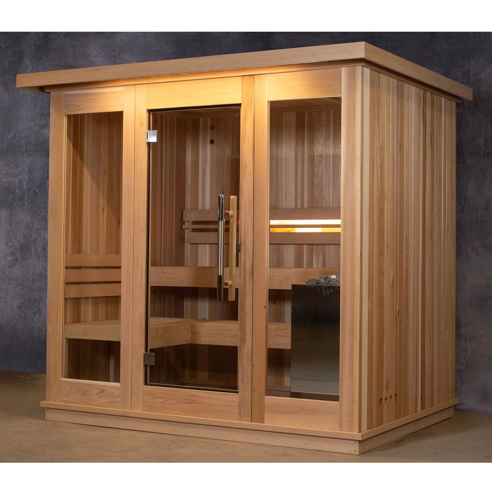 Almost Heaven Denali 6-Person Indoor Sauna - Image 7