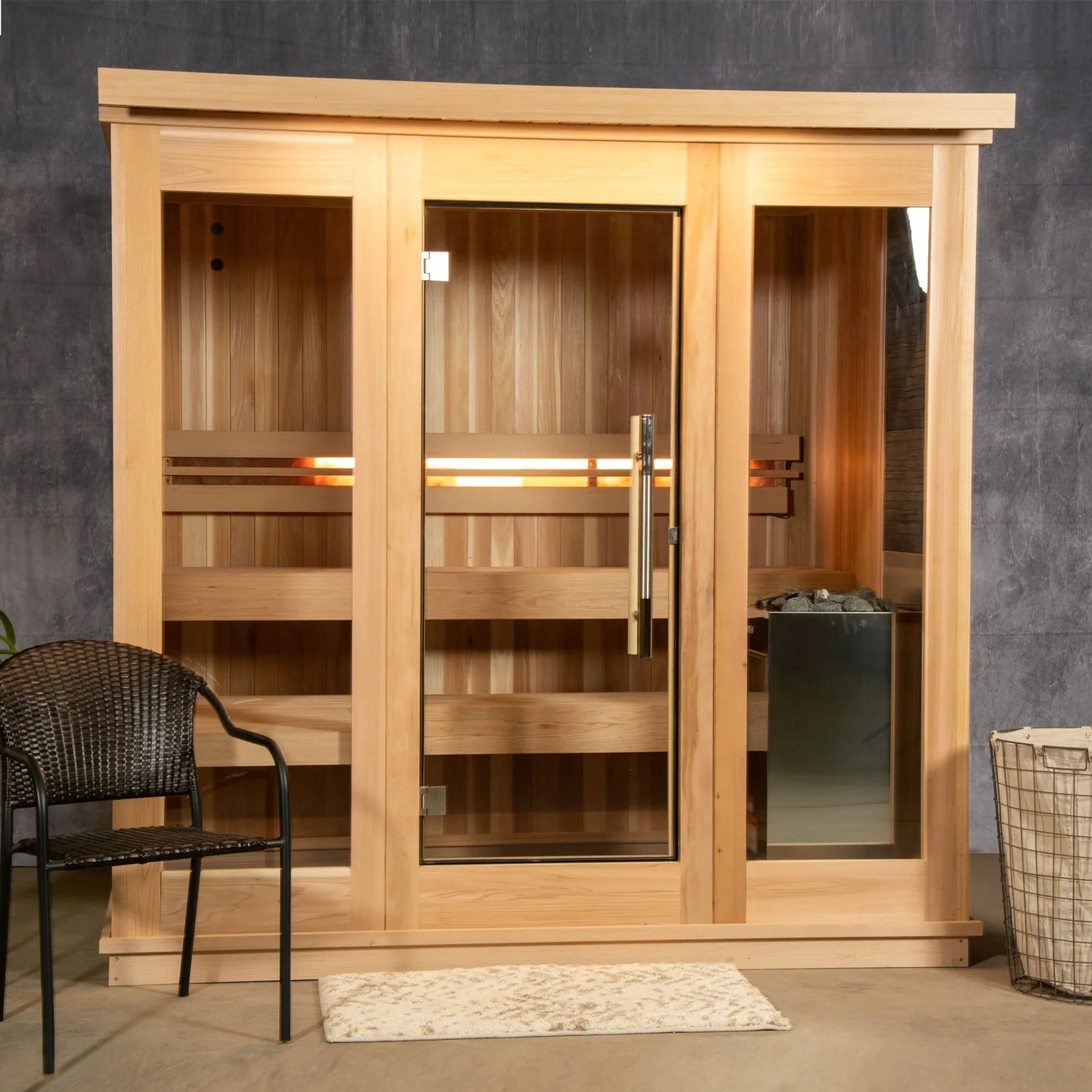 Almost Heaven Denali 6-Person Indoor Sauna - Image 2