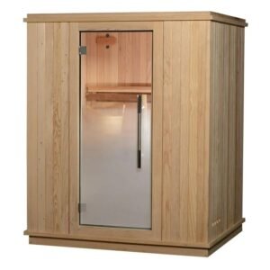 Almost Heaven Fading Glass Sauna Door