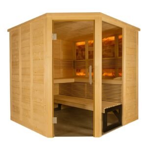 Almost Heaven Himalaya Corner 6-Person Indoor Sauna