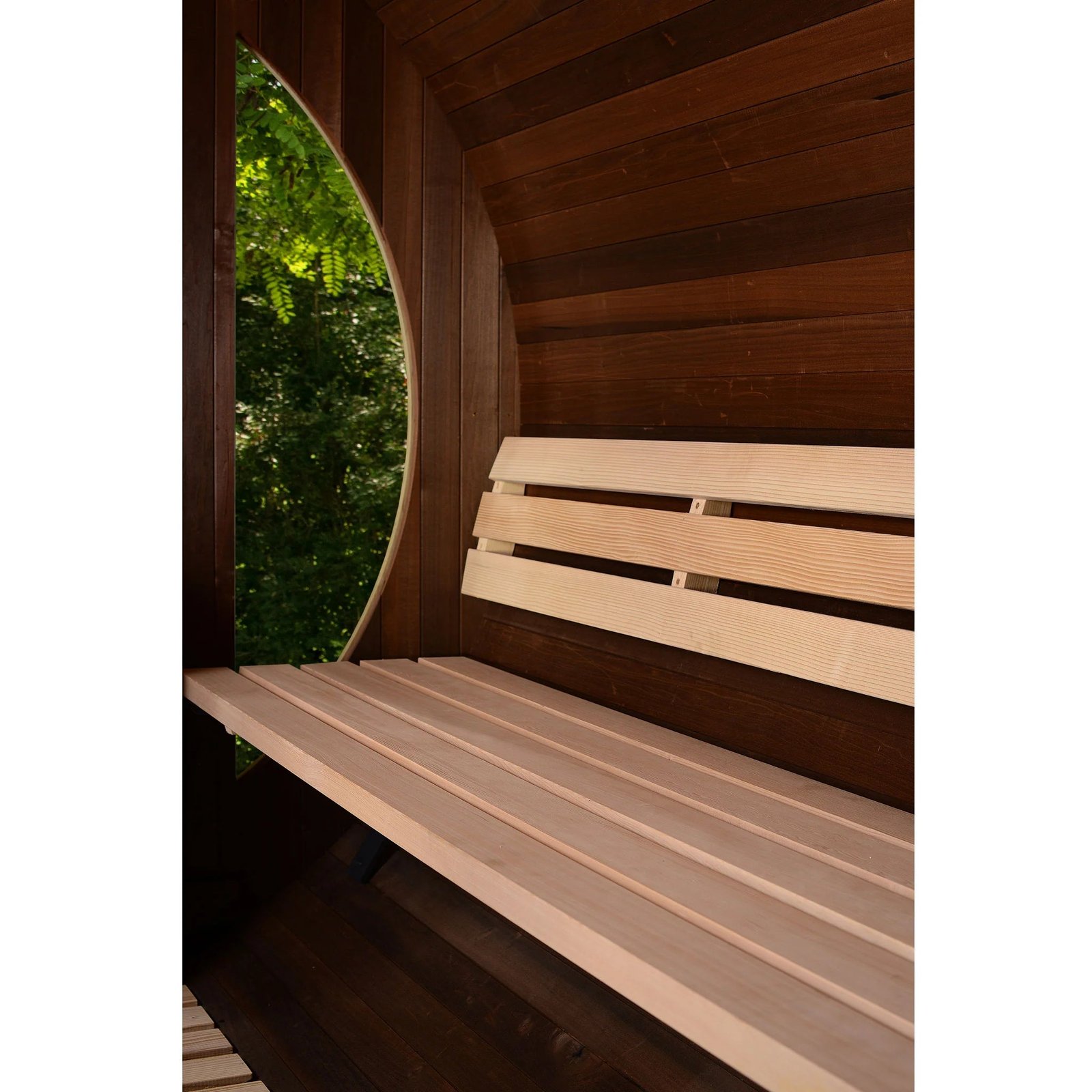 Almost Heaven Phoenix 6-Person Luxury Barrel Sauna - Image 6