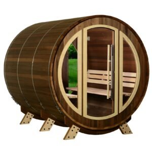 Almost Heaven Phoenix 6-Person Luxury Barrel Sauna