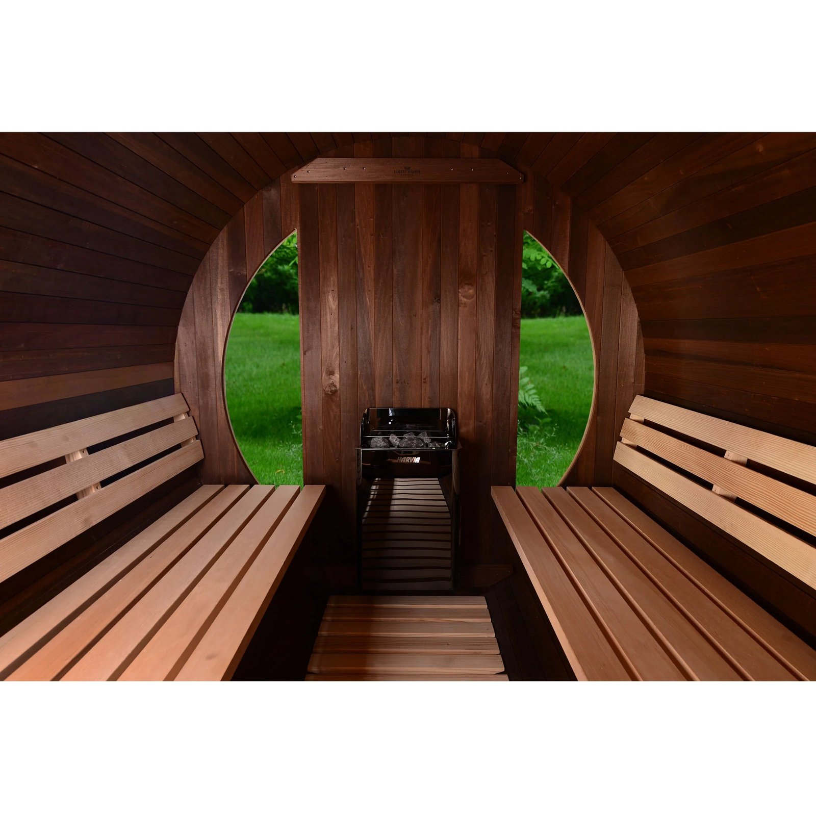 Almost Heaven Phoenix 6-Person Luxury Barrel Sauna - Image 5