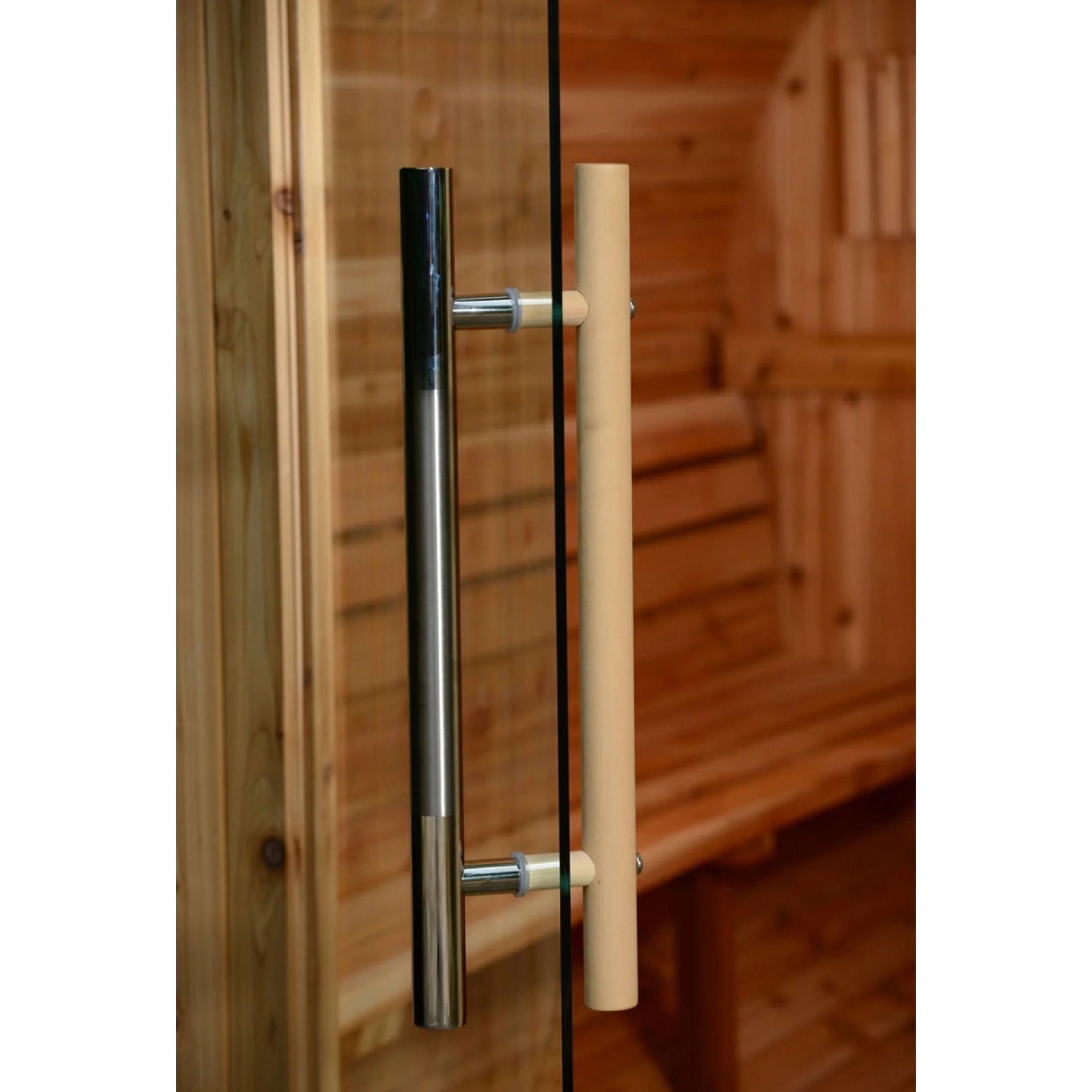 Almost Heaven Salem 2-Person Barrel Sauna, 6x4 ft. - Image 11