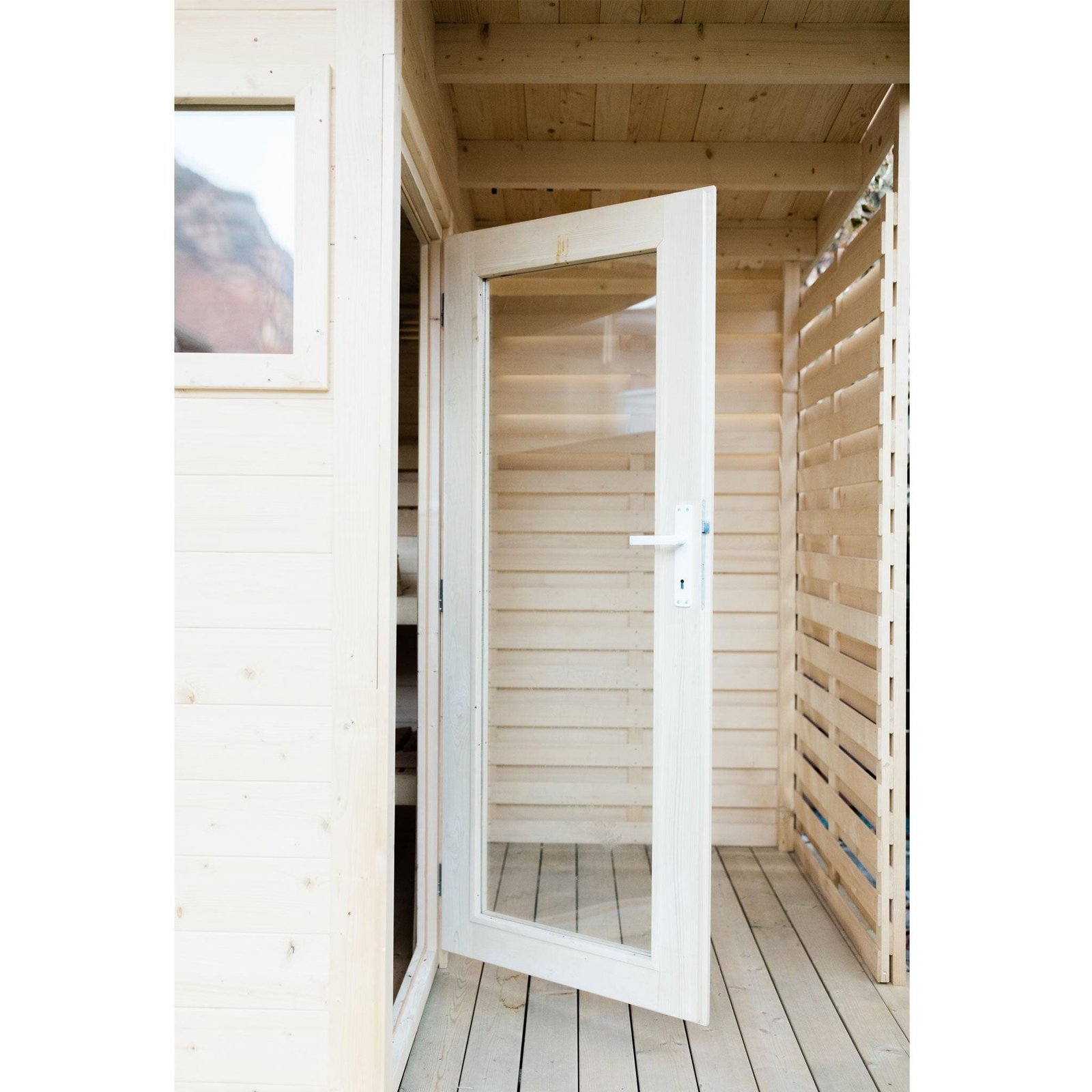 Almost Heaven Timberline 6-Person Outdoor Cabin Sauna - Image 15