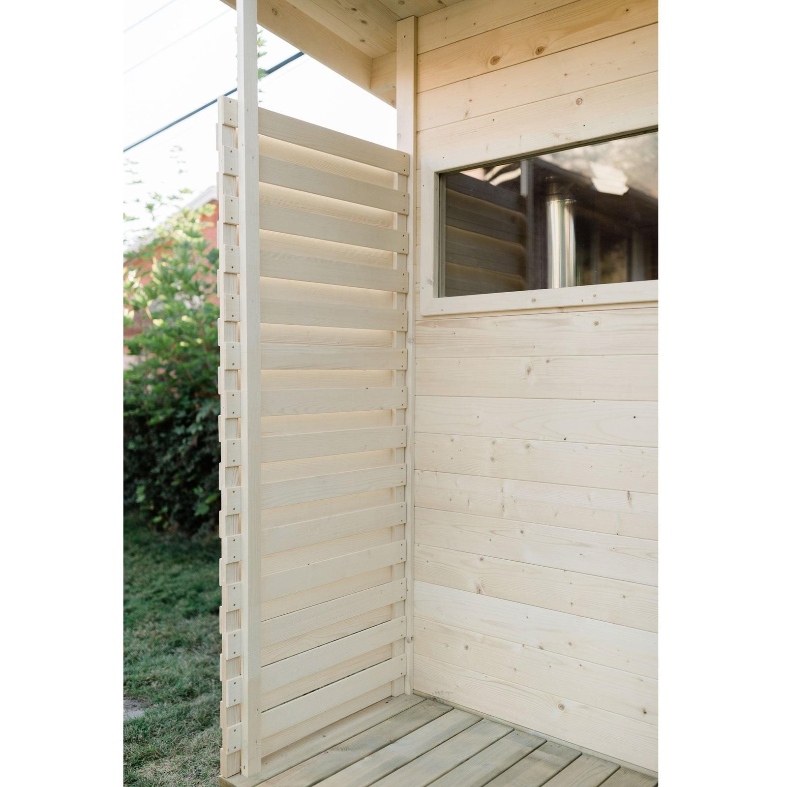 Almost Heaven Timberline 6-Person Outdoor Cabin Sauna - Image 7